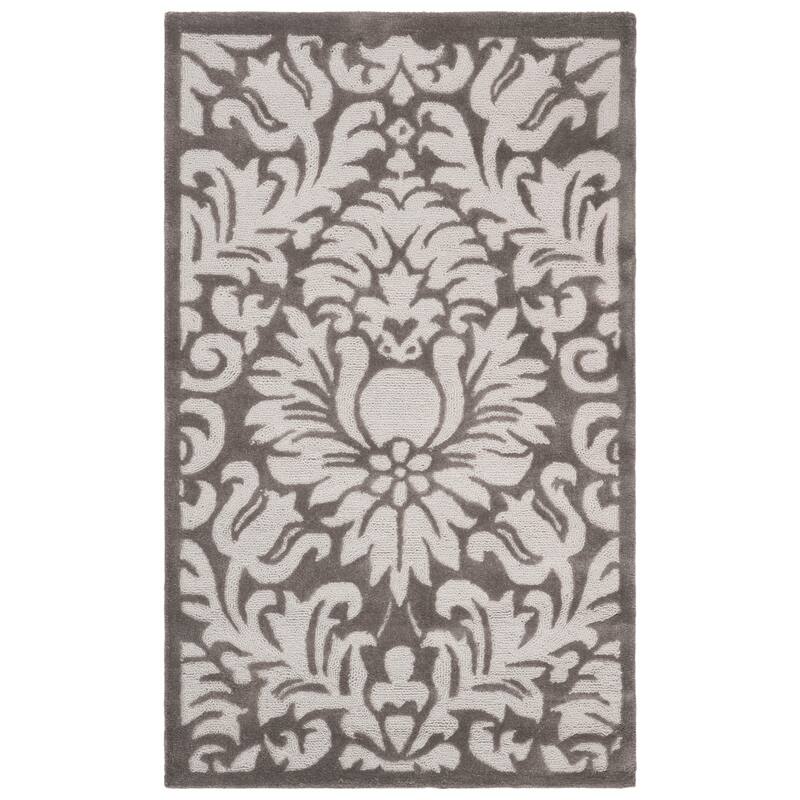 SAFAVIEH Handmade Total Performance Zhana Traditional Oriental Rug - 3' x 5' - Stone - Rectangle