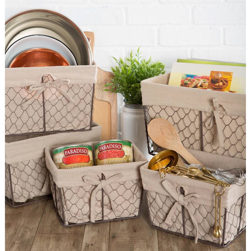 DII Chicken Wire Baskets