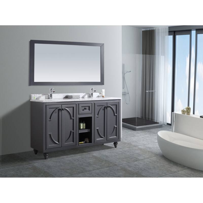 Miseno MV-60-313613 Odyssey 60" Free Standing Double Basin Vanity Set