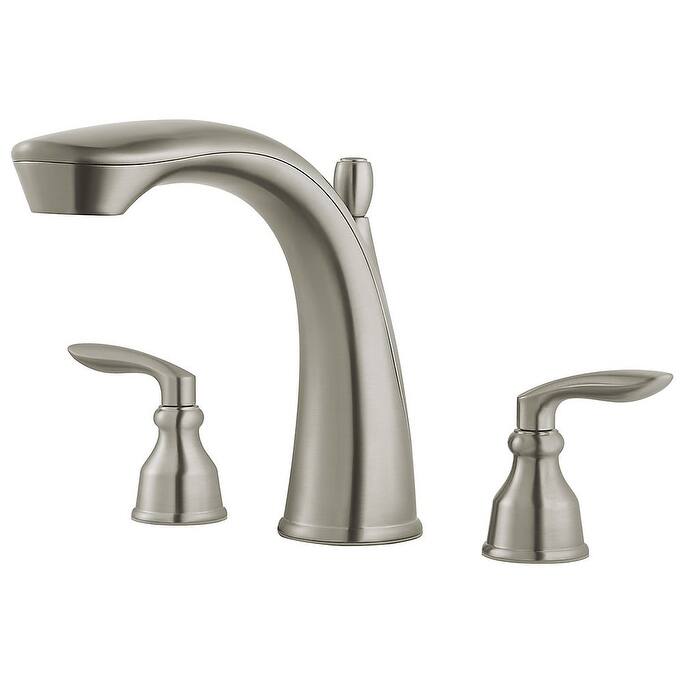 Pfister Avalon Widespread Deck Mounted Roman Tub Filler - Trim Only - Brushed Nickel