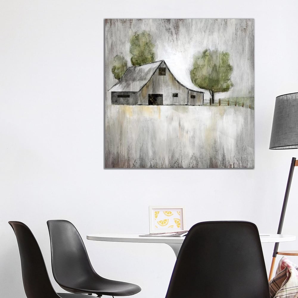 iCanvas "Weathered Barn" by Nan Canvas Print