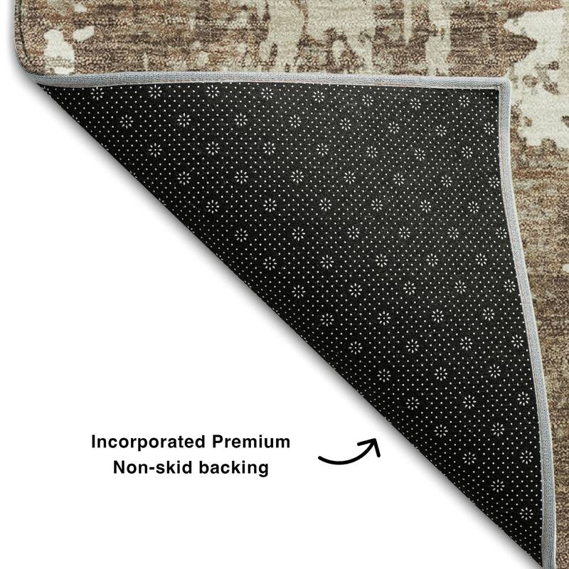 Premium Washable Super Soft Abstract Acree Mayfield Rug