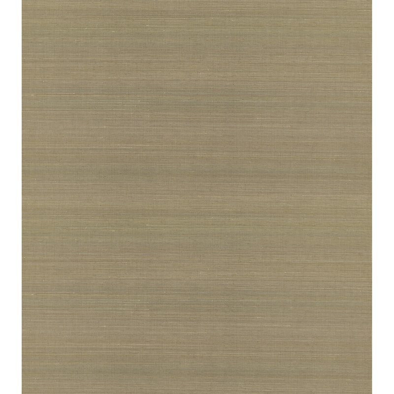 A-Street Prints Hiromi Pewter Abaca Grasscloth Wallpaper