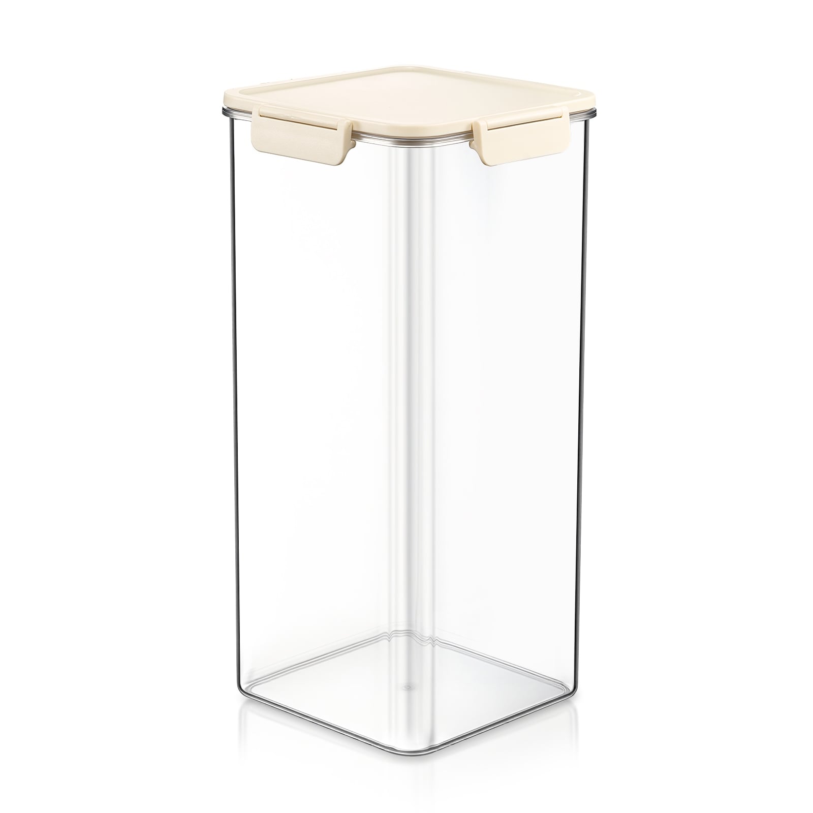 Sorbus Airtight Food Storage Container, Clear Stackable Canister for Pantry, Rice, Pasta, Cereal & Snacks