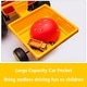 preview thumbnail 5 of 18, 12V Ride-On Tractor for Kids Ages 3-6, Electric Excavator with Detachable Trailer, Remote Control, Bright Headlight, and Music