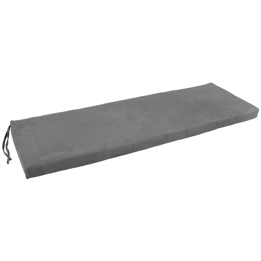 Microsuede Indoor Bench Cushion (57-, 60-, or 63-inches wide)