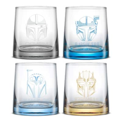 Star Wars™ The Mandalorians™ Short Drinking Glasses - 10 oz - Set of 4