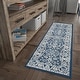 preview thumbnail 19 of 40, Carrington Traditional Border Indoor Area Rug 2'3'' x 10' - Dark Blue