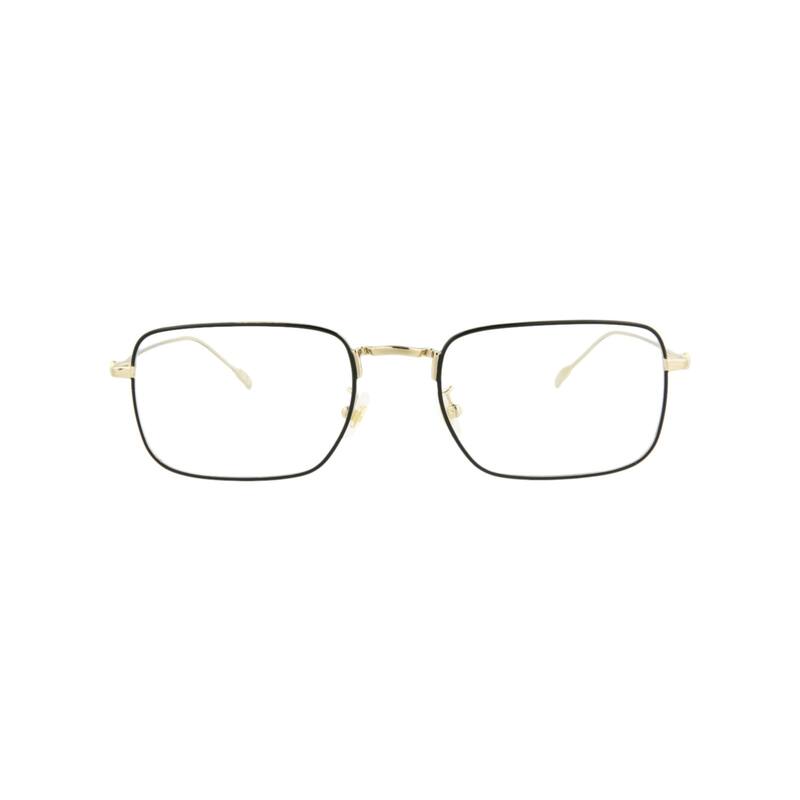 Montblanc Square-Frame Metal Optical Frames - Gold Gold Transparent - Multi