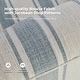 preview thumbnail 20 of 31, HULALA HOME Pancy Traditional Swivel Armchair with Jacobean Strip Pattern Set of 2