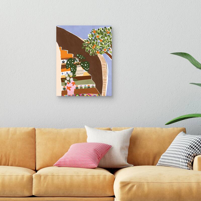 Orange Tree by Alja Horvat Canvas Art Print