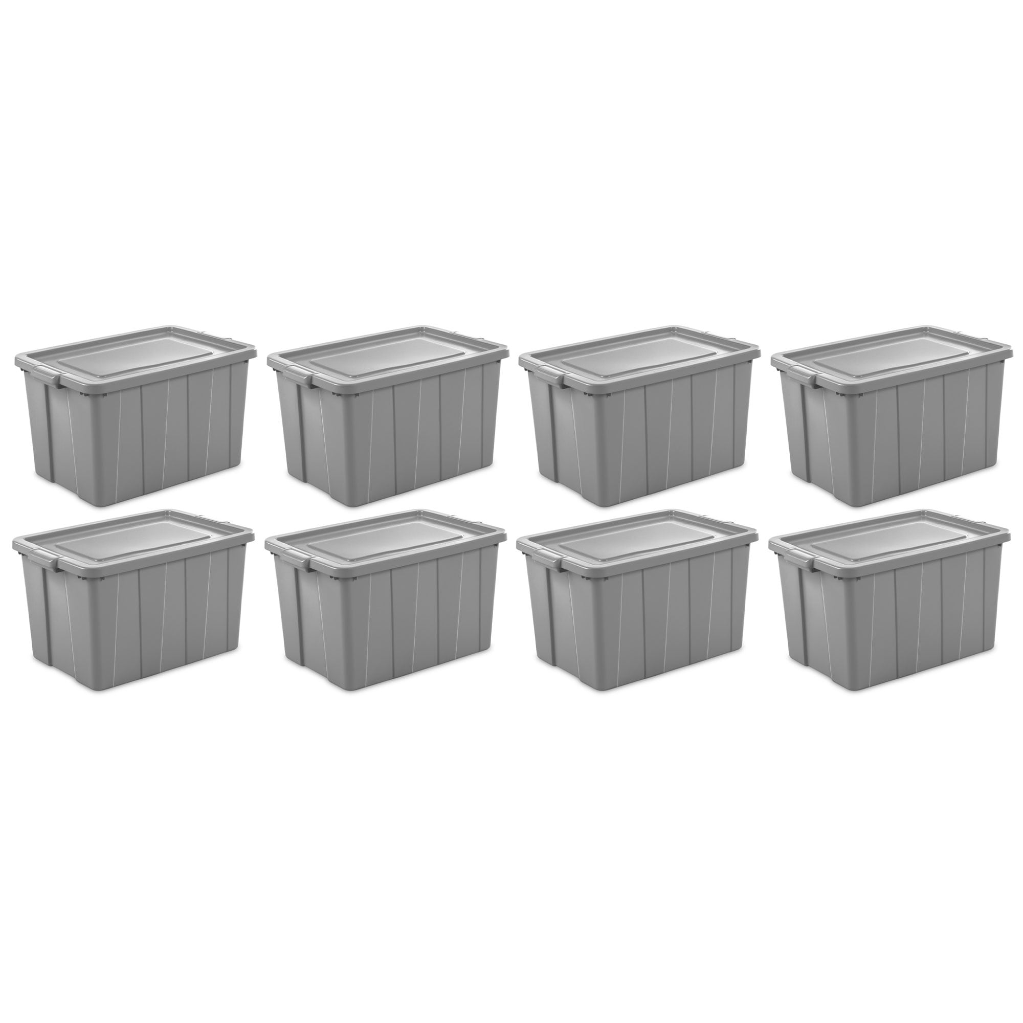 https://ak1.ostkcdn.com/images/products/is/images/direct/d12e5f61552d4a4347a3e7adb5abf020f739b555/Sterilite-Tuff1-30-Gallon-Plastic-Storage-Tote-Container-Bin-with-Lid-%288-Pack%29.jpg