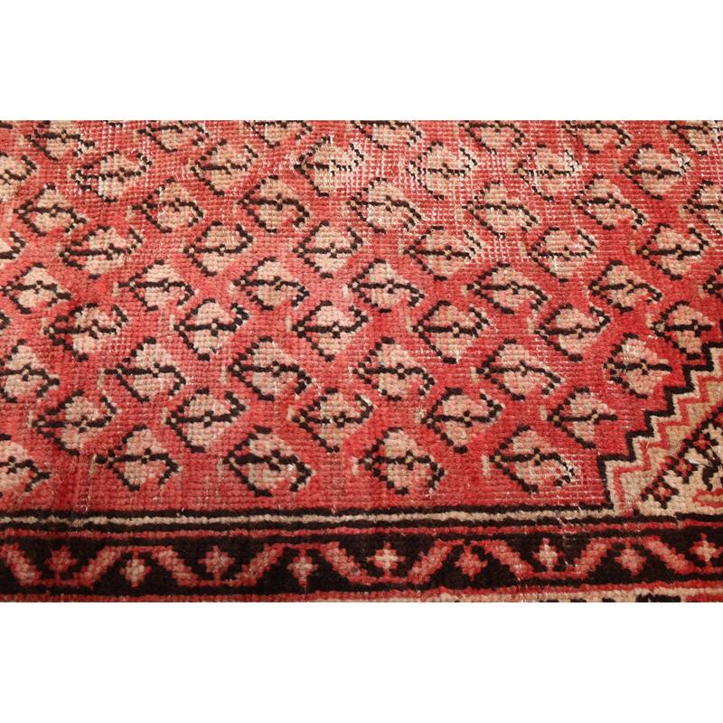 ECARPETGALLERY Hand-knotted Andelz Red Wool Rug - 3'11 x 6'5