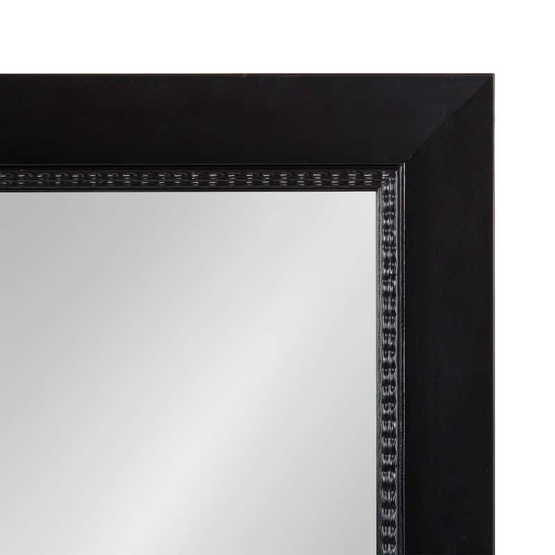 Kate and Laurel Monetta Rectangle Bathrom Wall Mirror