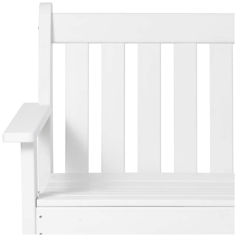 Polytrends Laguna 51" Outdoor Patio 2-Person Garden Bench