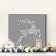 preview thumbnail 5 of 8, Reindeer II-Premium Gallery Wrapped Canvas - Ready to Hang - Multi-Color