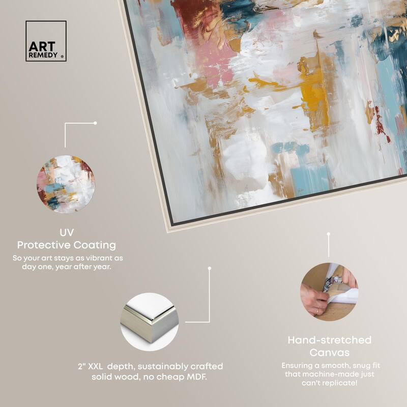 Warmth and cool II Canvas by Art Remedy