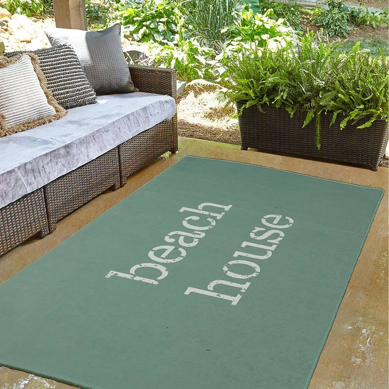 Beach House Nautical Indoor/Outdoor Rug