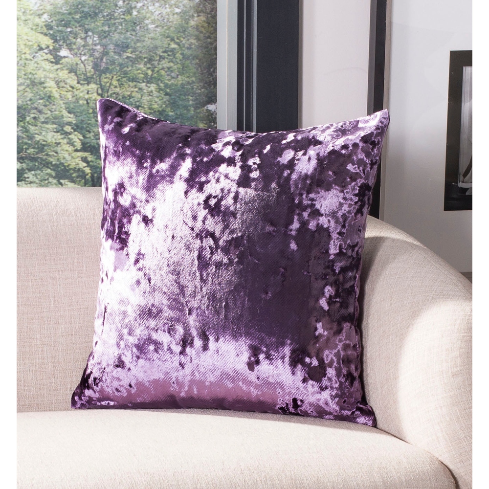 Purple and discount silver pillows