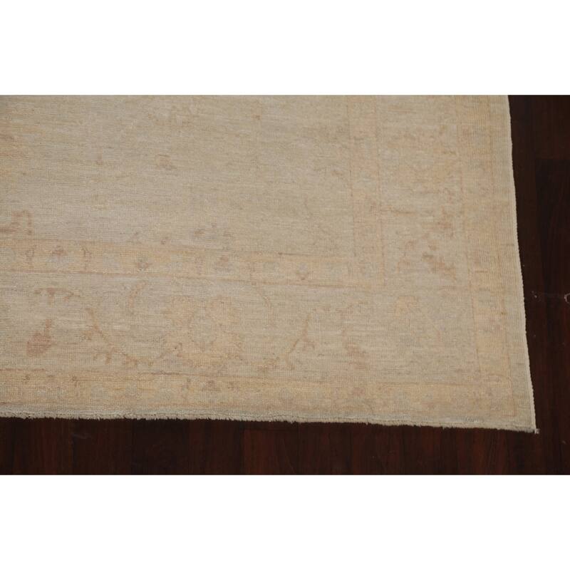 Vegetable Dye Muted Oushak Oriental Area Rug Wool Hand-knotted Carpet - 8'5" x 10'6"