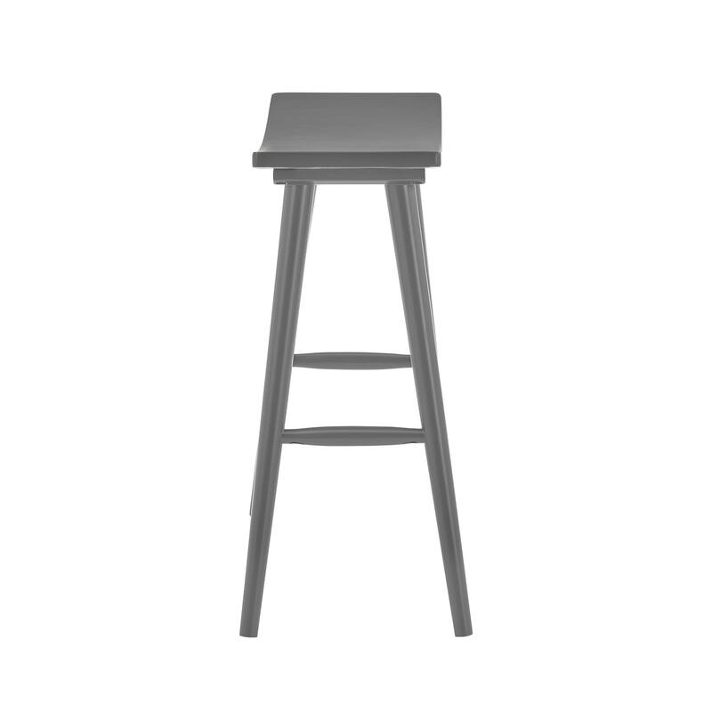 Pinehurst Solid Wood 24" Counter Stool (Set of 2) by iNSPIRE Q Modern