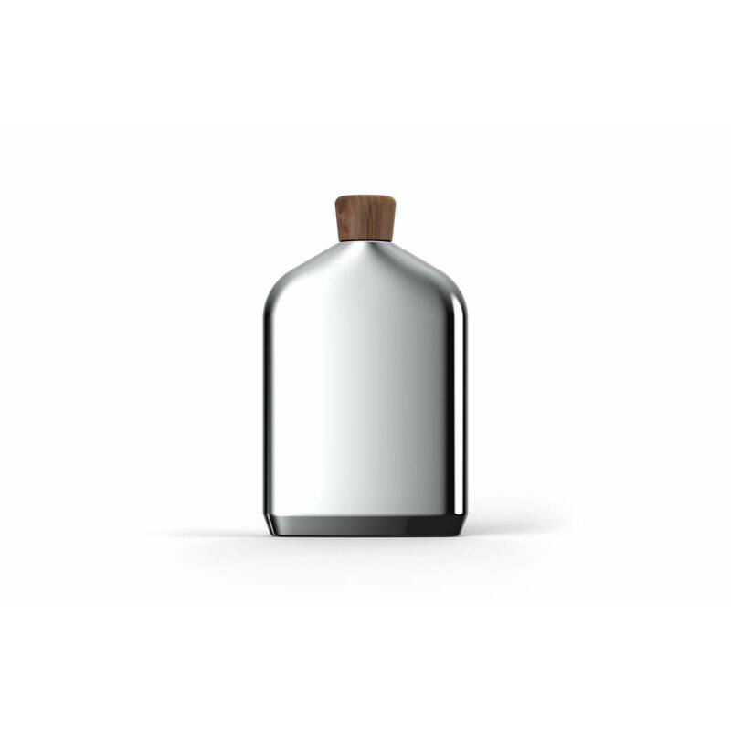 Nambe Vie Collection Flask - 8 Oz