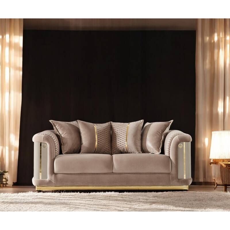 Luresta 2 Pieces Living Room Sets 1 Sofa 1 Love seat