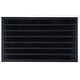 preview thumbnail 1 of 9, Striped Coir Doormat Black