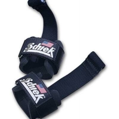Schiek Sports S-1000Dls Power Lifting Straps With Dowel - multicolor