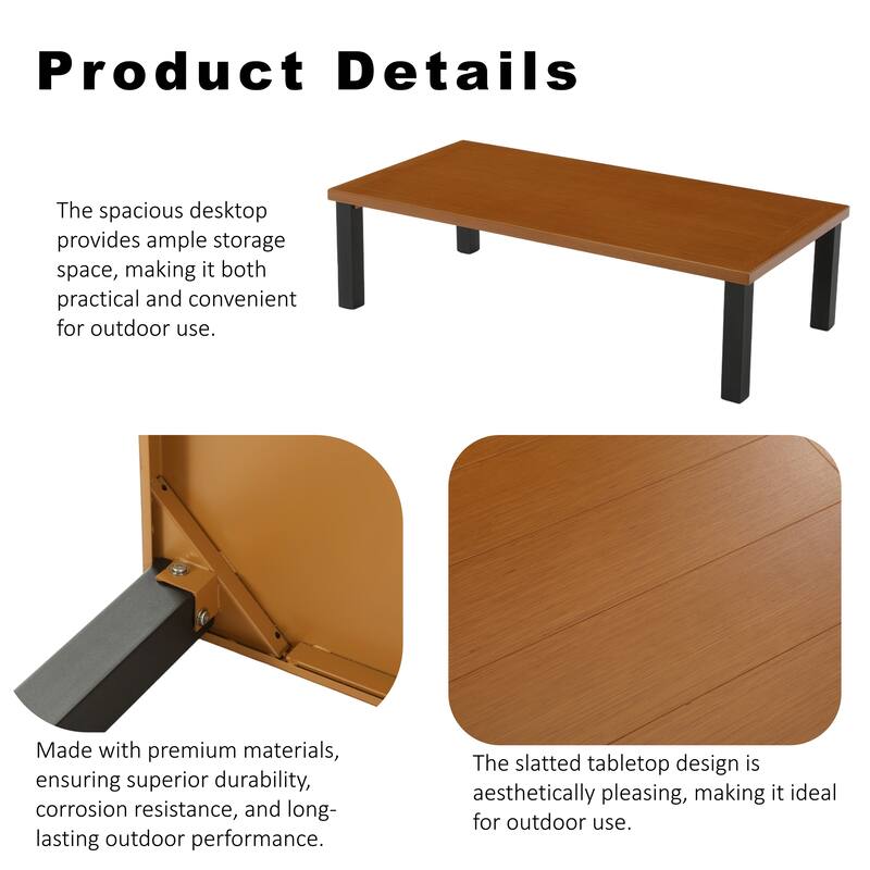 2 - Person Patio Conversation Sets With Cushions, Outdoor Set Furniture (3 Piece)