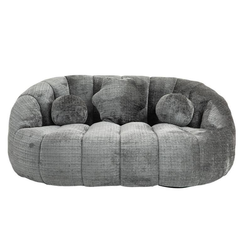 Lounger Bean Bag Chair With 3 Pillows