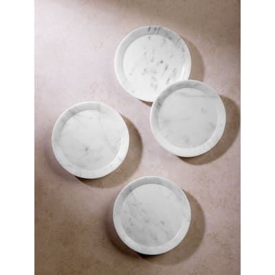 Paloma Marble Coasters - Set of 4
