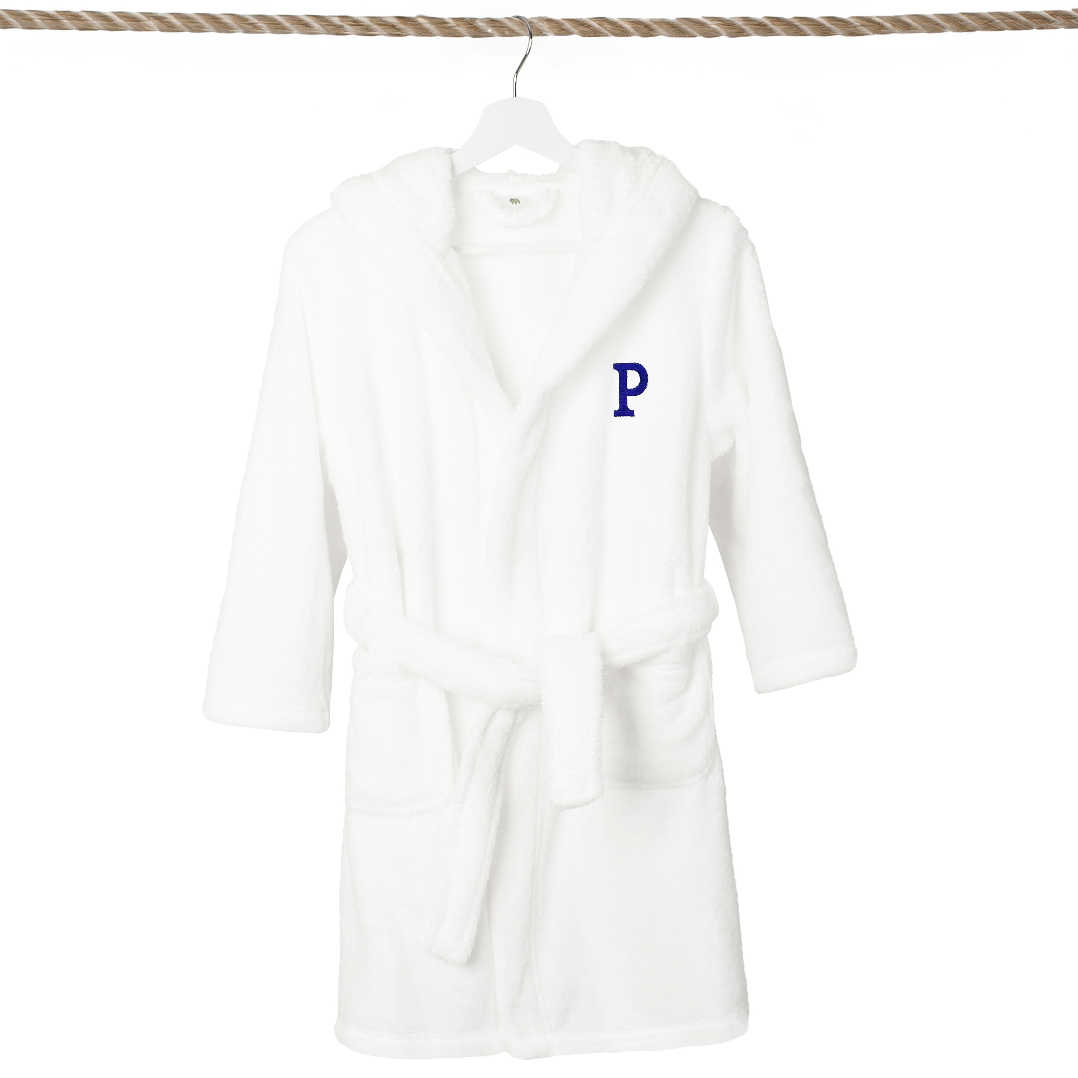 Sweet Kids 100% Polyester SUPER PLUSH Double Brushed Hooded Bathrobe with Navy - Picture 83 of 392