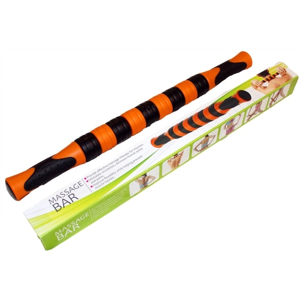 TIGERSTRIPE(tm) Professional Massage Stick, Muscle Roller AUTHENTIC Used by Professional Sports Teams & Athletes. Opens flyout.