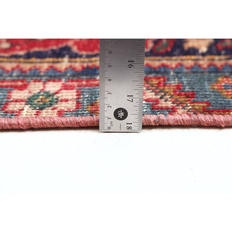 ECARPETGALLERY Hand-knotted Antalya Vintage Red Wool Rug - 9'2 x 11'9