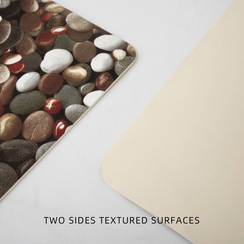 Ray Star printed kitchen wonderful mat cobblestone pattern