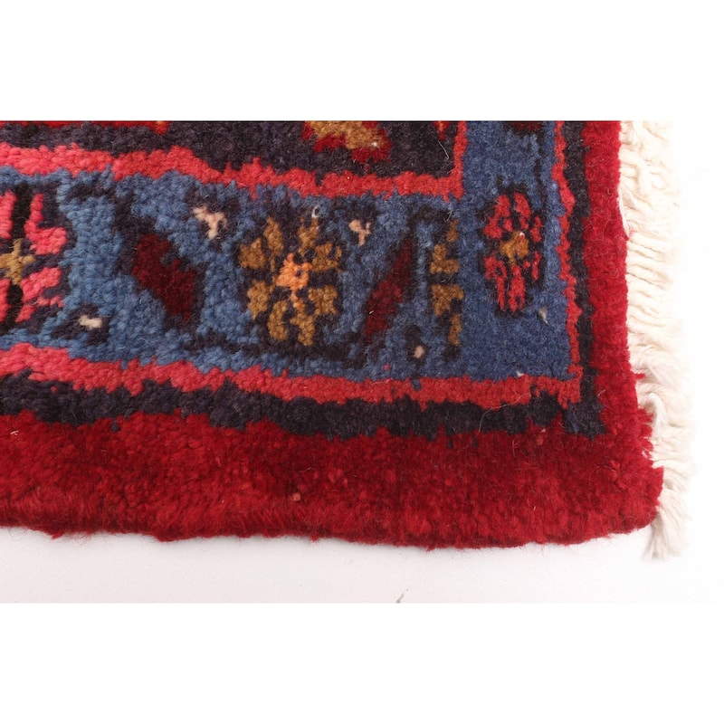 ECARPETGALLERY Hand-knotted Konya Anatolian Red Wool Rug - 4'3 x 6'4