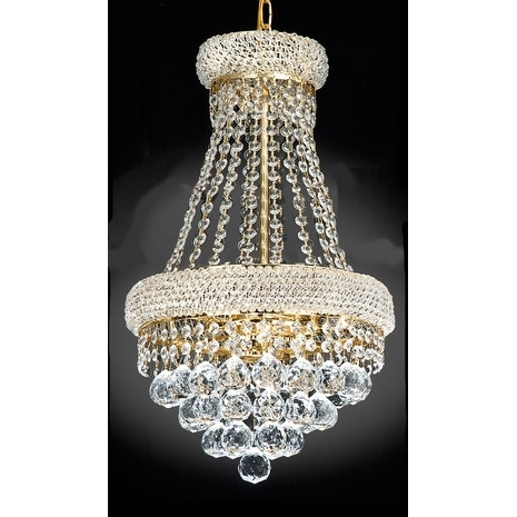 French Empire Crystal Chandelier Chandeliers Lighting Light Fixture - Chandeliers For Bedrooms by Overstock.com