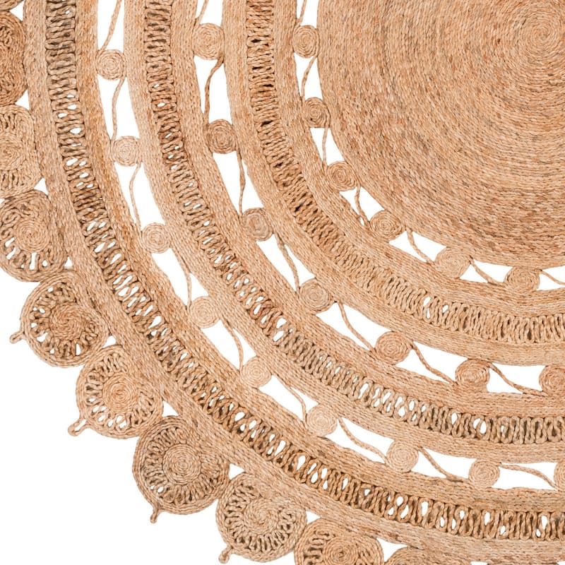 Hand-Woven Darnley Jute Area Rug