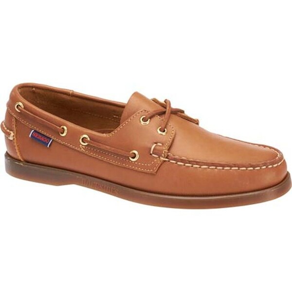 sebago docksides orange