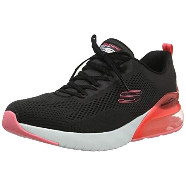 black mesh skechers