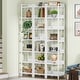preview thumbnail 6 of 16, 78.7 Inch Extra Tall Narrow Bookshelf, 7 Tier Corner Bookcase