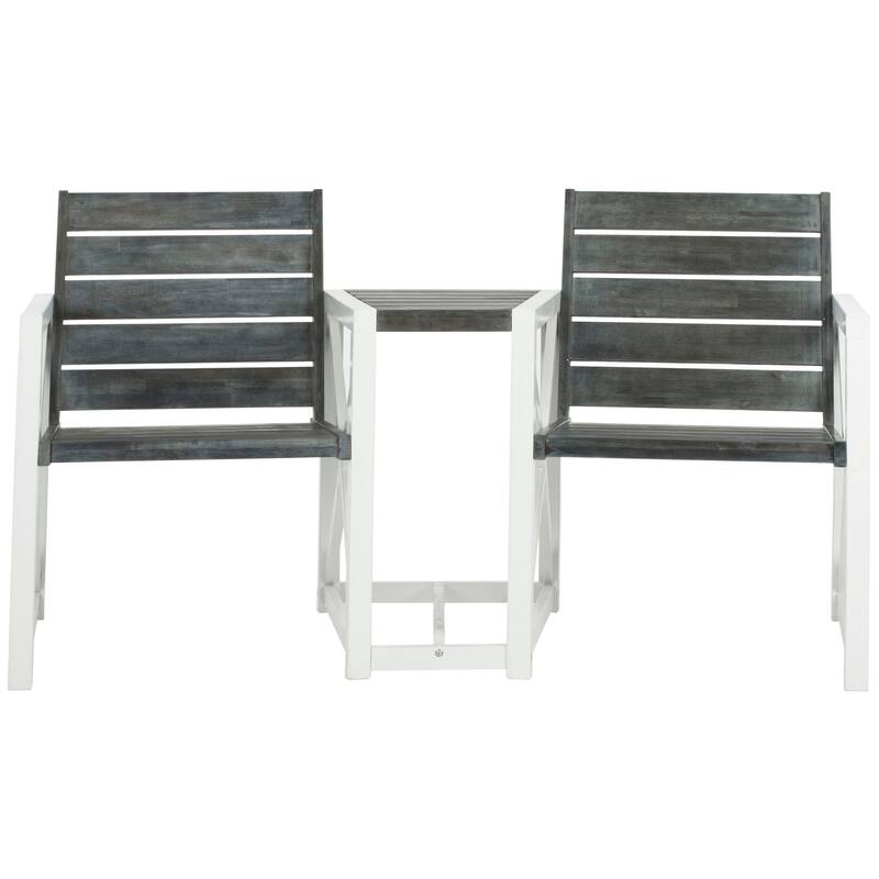 SAFAVIEH Outdoor Gerri Bench - 62Wx28Dx34H