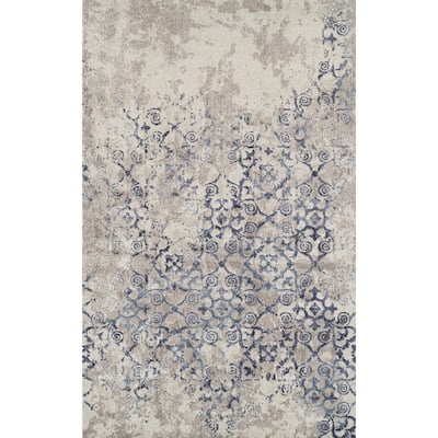 Addison Wellington Canterbury Navy/Ivory Area Rug (7'10 x 10'7) - 7'10" x 10'7"
