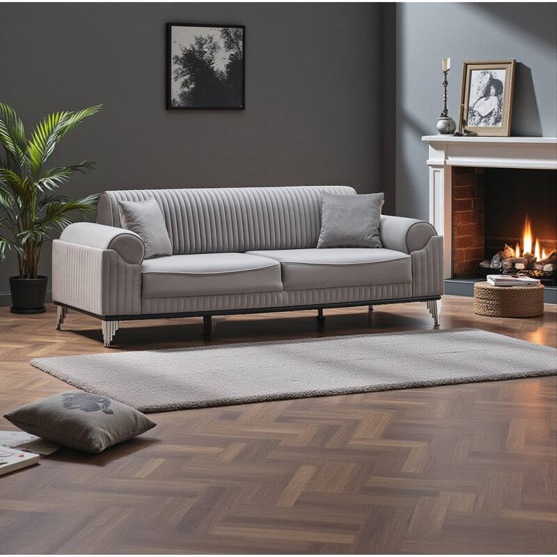 Devanto 2 Pieces Living Room Sets 1 Sofa 1 Loveseat