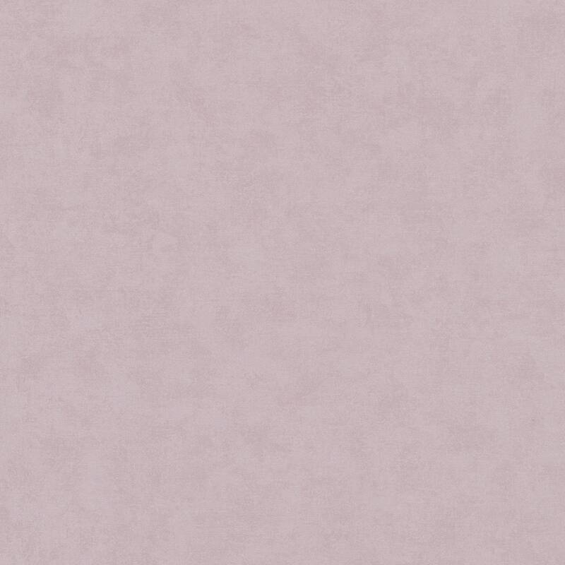 Galerie Wallcoverings Flora Plain Linen Texture Vinyl on Non-woven Lustre Wallpaper Roll - 33 feet x 21 inches - Purple