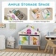 preview thumbnail 7 of 7, Costway Kids Dollhouse Bookshelf Toddler Book & Toy Storage Display - See Details