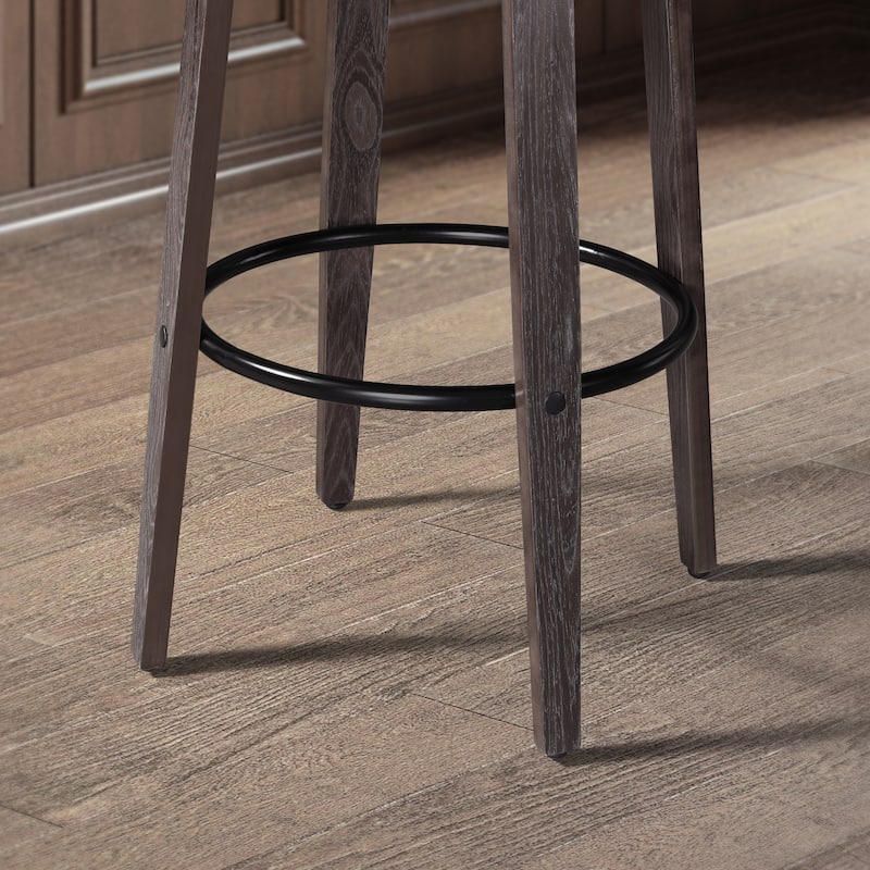 Art Leon Mid-century Modern Swivel Counter Stools (Set of 2)