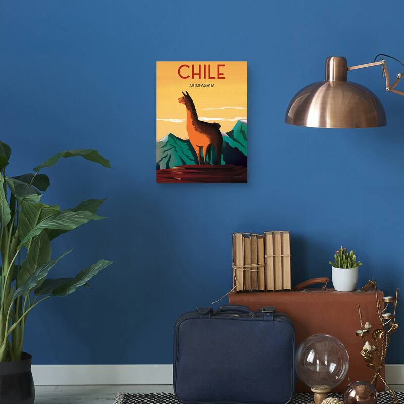 Chile Canvas Art Print
