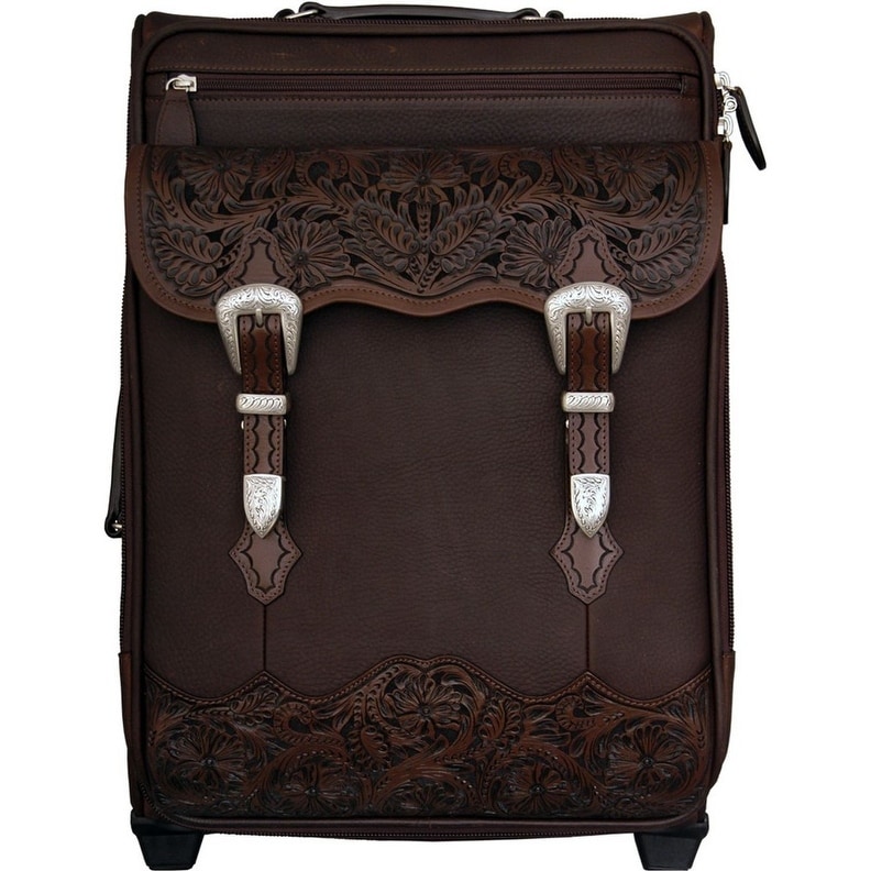 floral carry on luggage